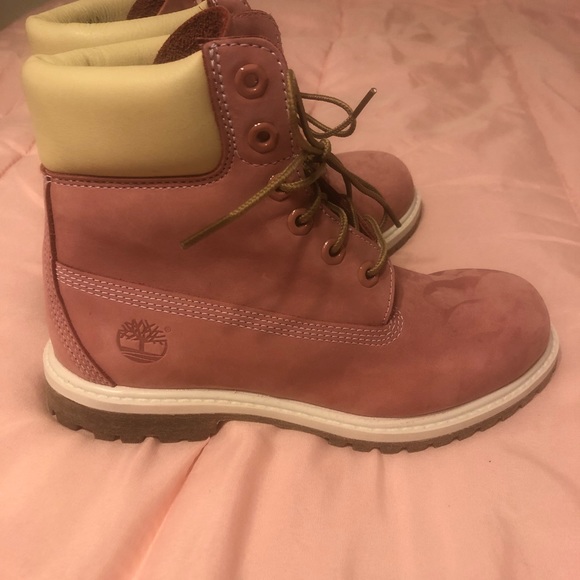 Pink Timbs(7) - Picture 2 of 3